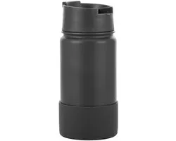 Thermosfles EcoBotl - Epic 400ml - Cafe Expresso - Drinkfles - Koffiebeker - Thermosfles - Waterfles - Koffie to go beker - Duurzaam - Geïsoleerd - Herbruikbaar - Eco - Met rietje