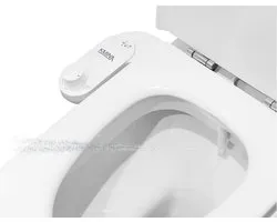 Bidet pour toilettes à Water froide - Pression réglable et installation facile