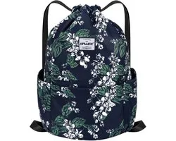 Waterproof Casual Drawstring Backpack Large Sports Bag Gym Bag Unisex Women Men Everyday Outdoor Yoga School Beach - ShopVlot
