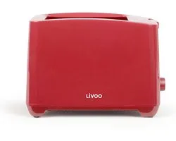 LIVOO – DOD162RC – Broodrooster – 7 standen – 2 sneetjes
