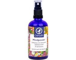 Roomspray met essentiële oliën 'Mindpower', Oshadhi, 100 ml