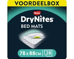 Huggies DryNites Matrasbeschermers - 28 stuks (78x88cm) - extra absorberend - voordeelverpakking