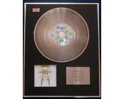 Limited Edition CD - Platinum LP Disc - Muziek Verzameling - Inclusief Certificaat - 50x40cm - Zwart