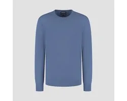MERSO Crew Neck – Merino Trui – 100% Merino Wol – Pacific Blue