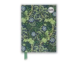 Flame Tree Blank Notebooks- William Morris: Seaweed (Foiled Blank Journal)