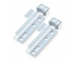 Fixem Deurgeleider Set - Sleepgeleider Koelkast Keukendeur - Set 2 Stuks - Geschikt voor AEG Electrolux IKEA Whirlpool Zanussi - Alternatief voor 4055372405 en meer - Makkelijk te monteren