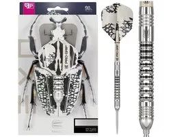 Target Darts EXO Edition 90% Tungsten Steel Tip Darts Set 23G Barrel 03 met Swiss Point Technologie en Pro Grip Shafts - Professionele Dartpijlen met Levenslange Garantie