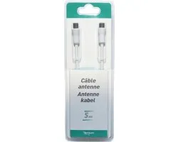 Câble d'antenne Temium Coax 5 mètres (Wit)
