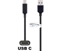 OneOne 2,2m USB C kabel. Sterke 60W laadkabel. Stevig oplaadkabel snoer past op Rollei Steady Butler Mobile 2, Steady Butler Pocket _ ZHIYUN Crane-M2, Smooth 4 / Smooth Q2, ZHIYUN Weebil LAB / Weebil S, AK2000S, G6 Max
