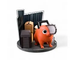 Chainsaw Man Chainsaw Man Pochita Figuur Unisex Verzamelfiguren - meerkleurig - Standard