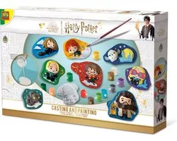 SES Creative Harry Potter Gieten en Schilderen Set met Gietmallen - Vanaf 5 Jaar - Knutselen - Sneldrogend - Schoencadeautjes Sinterklaas