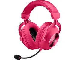Logitech G Pro X 2 Lightspeed gaming headset, magenta