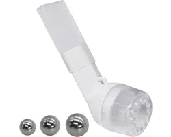 Pulmonary Respirator - Mucus Removal Therapy - OPEP Therapy - Breathing Trainer - Pulmonary Cleaning voor Verbetering van Longcapaciteit - Wit