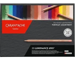 Caran d'Ache Luminance 20 portret