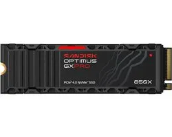 SanDisk Internal SSD "Optimus GX PRO 850X NVMe™" with Heatsink, 4TB