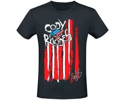 WWE Cody Flag Heren T-shirt - zwart - L