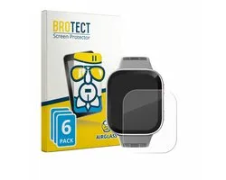 Screenprotector 6 Stuks voor Amazfit Bip Max Beschermglas transparant
