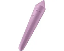 Satisfyer, Bluetooth minivibrator, 'Ultra Power Bullet 8', 14 cm, met app, waterdicht, oplaadbaar, medische siliconen