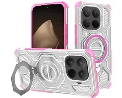 Techsuit - Carbon Shield PRO - Xiaomi 15T Pro - Pink Transparent
