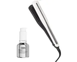 L'Oréal Professionnel Steampod 3.0 + Serum cadeau - Professionele 2-in-1 stoom stijltang: voor stijlen & krullen + Steampod Smoothing Serum 50ml voor hittebescherming cadeau
