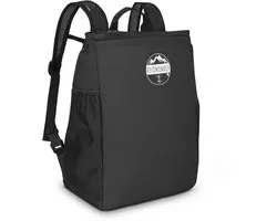 Sac à dos pliable 20L - Sac à dos de voyage et de randonnée léger - Sac à dos et sac à bandoulière 2-en-1 - Noir - Reismonkey