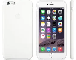 Apple - Silicone Hoesje - iPhone 6/6S Plus - White
