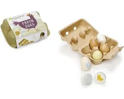Eieren in hout | Tender Leaf Toys