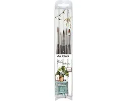 Da Vinci Aquarel Penseel Set WATERCOLOR BOHO Synthetisch 5 Stuks