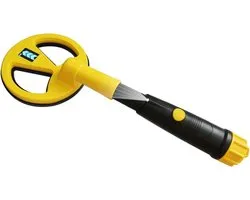 Détecteur de Métaux Portable - Chasseur de Trésors Pinpointer - Chasse au Trésor Sous-Marine - Étanche jusqu'à 10 Mètres - 500 Grammes - Jaune Noir