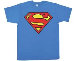 DC Comics Superman Heren Tshirt -XL- Shield Blauw