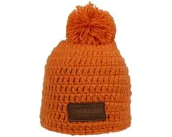 Poederbaas Beanie daily life oranje - DRB05