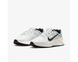 Nike Metro Tek - Maat 38.5 - Summit White/Off White/Light Armory Blue/Zwart / Wit Blauw - Metro - Lifestyle - Unisex Sneakers