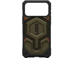 Coque arrière UAG Monarch Pro pour iPhone 17 Pro Max – Kevlar Element Green