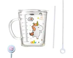 Drinking cup with Straw, Lid, 400 ml - Horse - ShopVlot