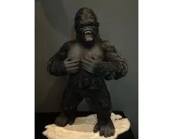 Goodyz- Jungledieren- Gorilla- Silverback Gorilla- Zilver rug- Zwart-Staand