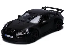 Bburago Porsche 911 GT3 2021 Exclusive Edition - zwart - schaalmodel - modelauto - schaal 1:24
