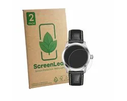 2 Stuks Screenprotector voor Hamilton Khaki Field Murph H70405140 - Hoogwaardige Beschermfolie transparant