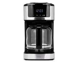 Cafetière filtre programmable 15 tasses 900w noire - livoo - DOD208