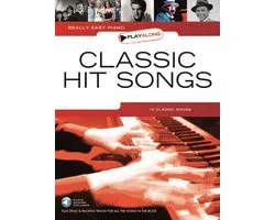 Really Easy Piano Playalong Classic Hit Songs - Pf Book & Download Card