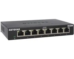 NETGEAR GS308 - Netwerk Switch - Unmanaged - 1 Gbps - 8 poorten