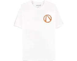 Borderlands - Psychopunk Heren T-shirt - L - Wit