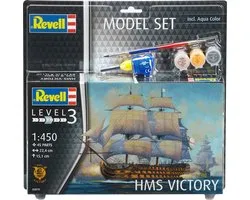 Revell Modelbouwpakket Schepen - 65819 HMS Victory Ship - Model Set Plastic - 1:450 - Modelbouw
