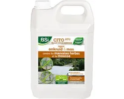 BSI - CITO RTU - Herbicide prêt à l'emploi - Désherbant et antimousse - 5 L pour 50 m²