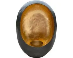 BL Kandelaar Cima Ei Antraciet/Goud S