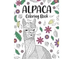 Alpaca Coloring Book