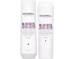 Goldwell - Blondes & Highlights Anti-Yellow Set - 250ml+200ml - Sale