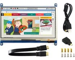 7 Inch Capacitive Touch Screen HDMI Monitor for Raspberry Pi and Other Systems
