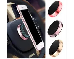 Universele Auto GPS Stick Magneet Mout Beugel Auto Magnetische Houder Stand Dashboard Aluminium Telefoon Auto Magneet Houder Z10 Universal Car GPS Stick Magnet Mout Bracket Car Magnetic Holder Stand Dashboard Aluminum Alloy Phone Car Magnet Holder Z1