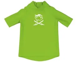 Iq-uv Uv 300 Korte Mouw Rash Guard Groen 140-146 cm Kinderen