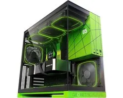Geometric Future M5 Gaming Case - Mid Tower E-ATX/ATX met ARGB en gereedschaploze panelen